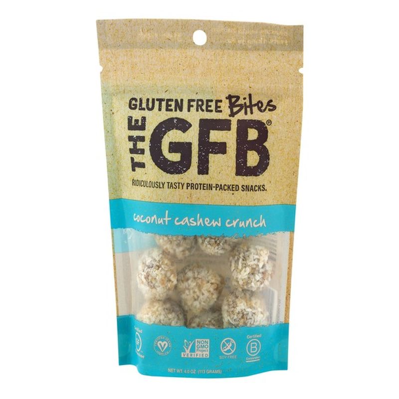 The Gfb Gluten Free Bites Coconut Cashew Crunch 4 Oz Instacart