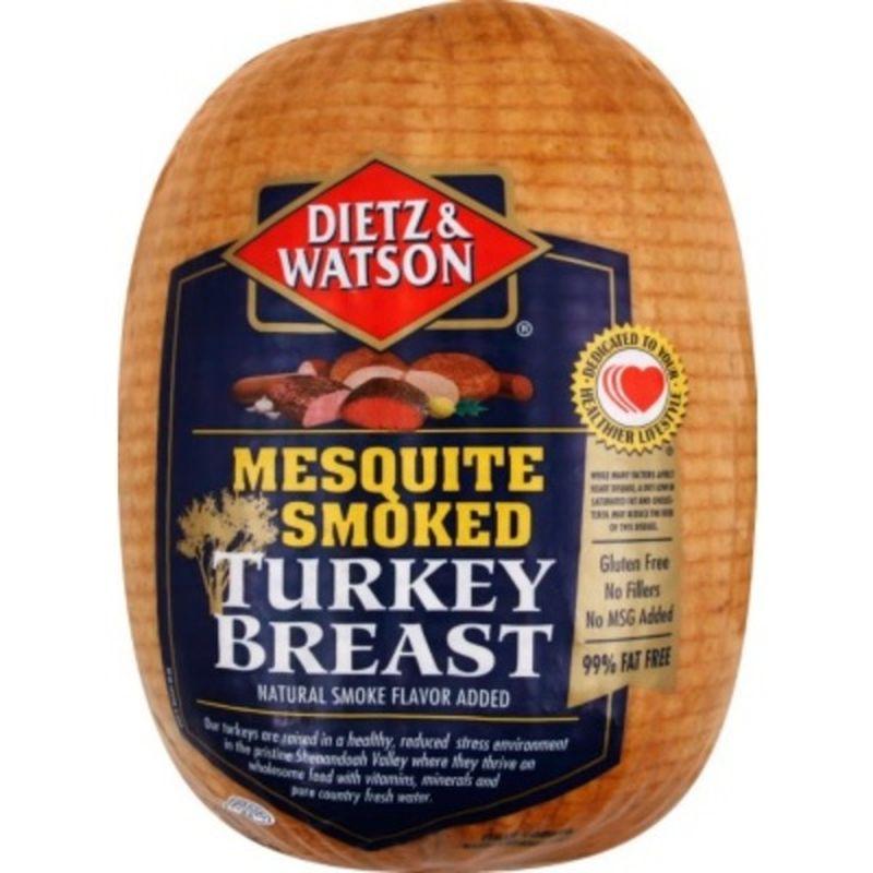 Dietz & Watson Smoked Mesquite Pre Sliced Turkey Breast