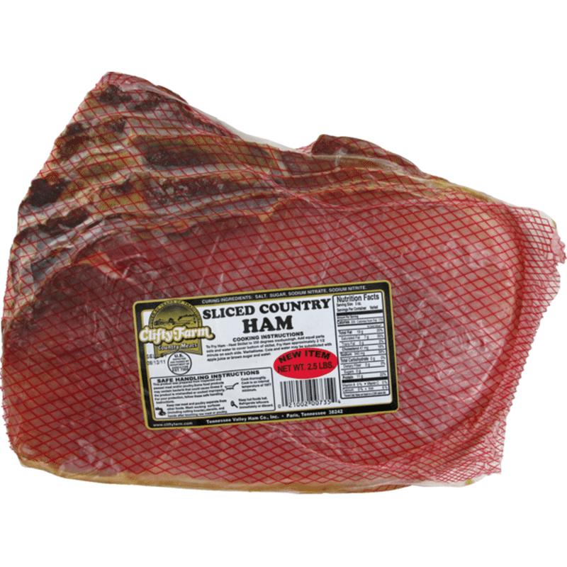 Clifty Farm Sliced Country Ham (ct) from Kroger Instacart