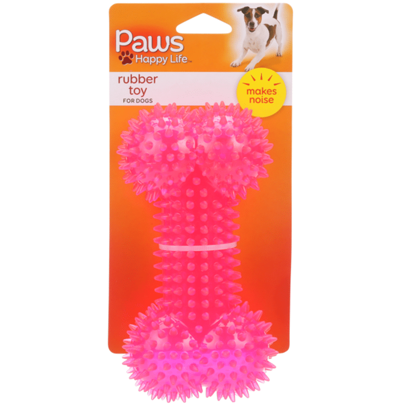 Paws Happy Life Rubber Toy For Dogs (each) Instacart