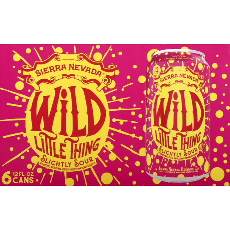 Sierra Nevada Wild Little Thing Guava, Hibiscus & Strawberry Slightly ...