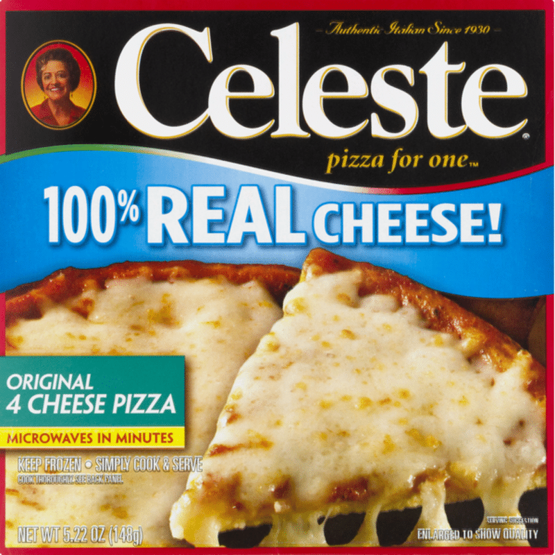 Celeste Pizza For One Original 4 Cheese (5.22 oz) Instacart