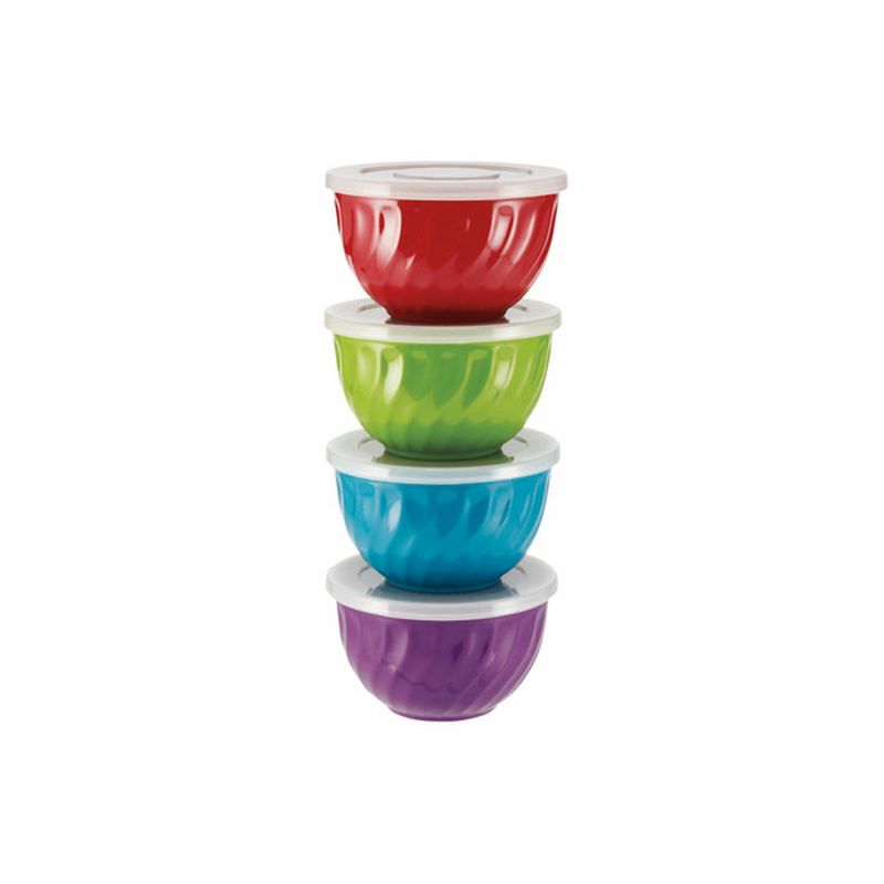 Cocinaware Swirl Prep Bowls With Lids