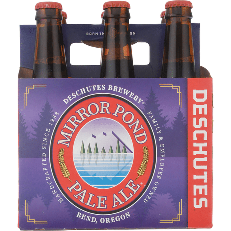 Deschutes Beer Beer, Pale Ale, Mirror Pond (12 fl oz) Instacart