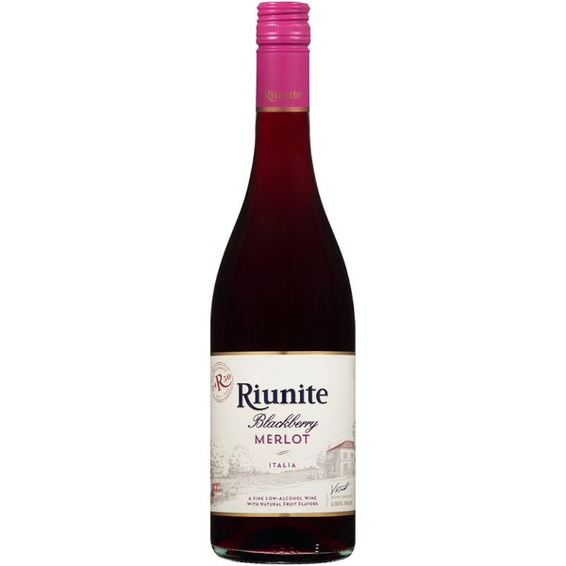 Riunite Blackberry Merlot Wine (750 ml) - Instacart