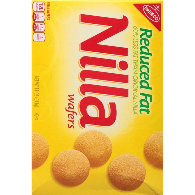 Nilla Wafers Reduced Fat Cookies (11 Oz) - Instacart