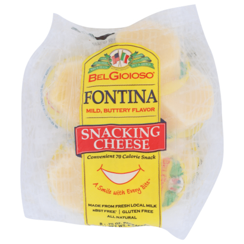 BelGioioso Snacking Cheese Fontina (0.75 oz) Instacart