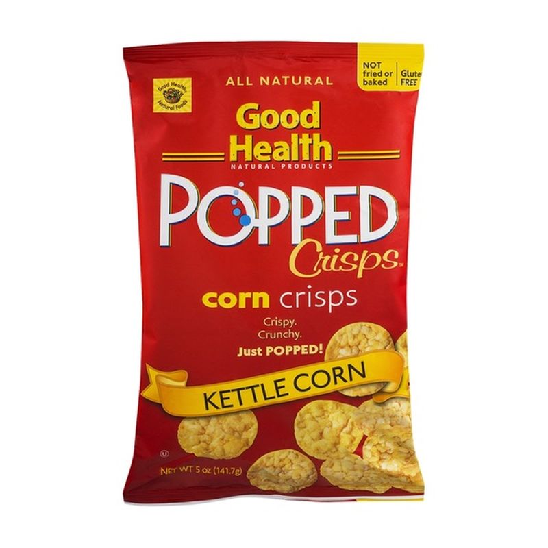 Good Health Popped Corn Crisps Kettle Corn (5 oz) Instacart
