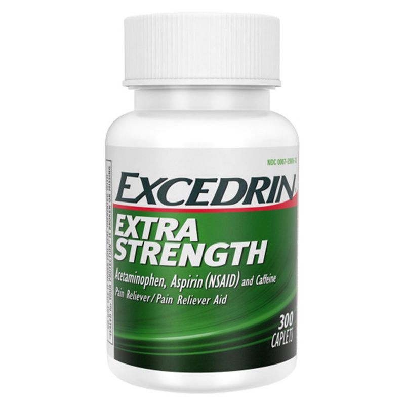 Excedrin Extra Strength Caplets, 300 ct (300 ct) Instacart