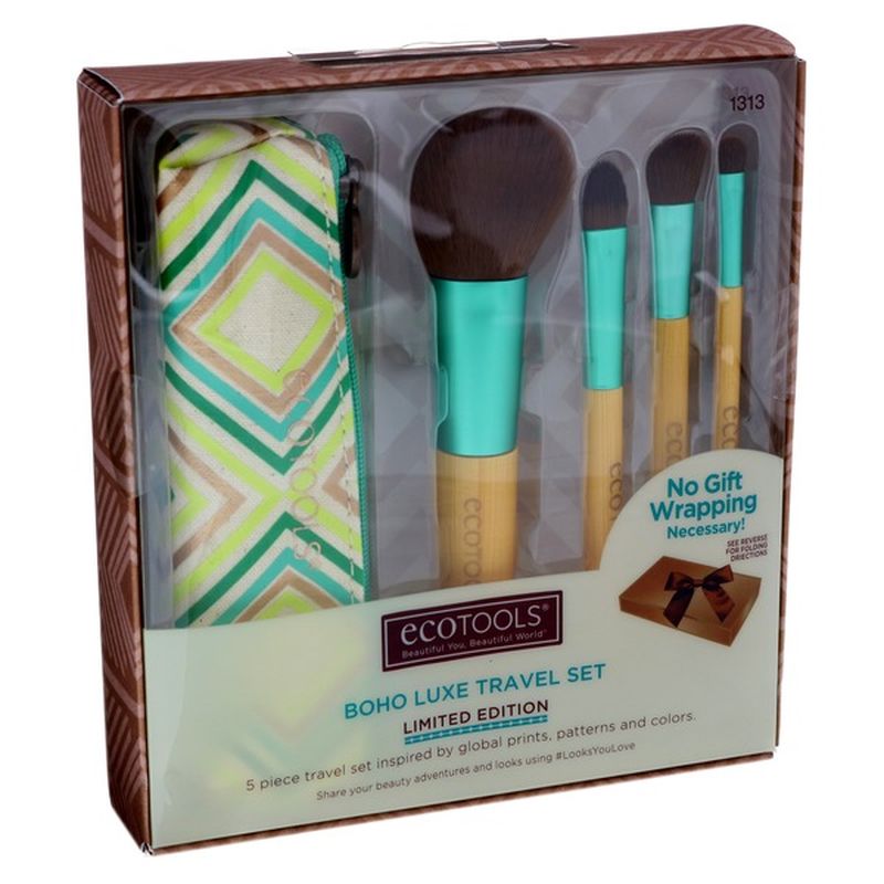 EcoTools Makeup Brush Holiday Travel Set