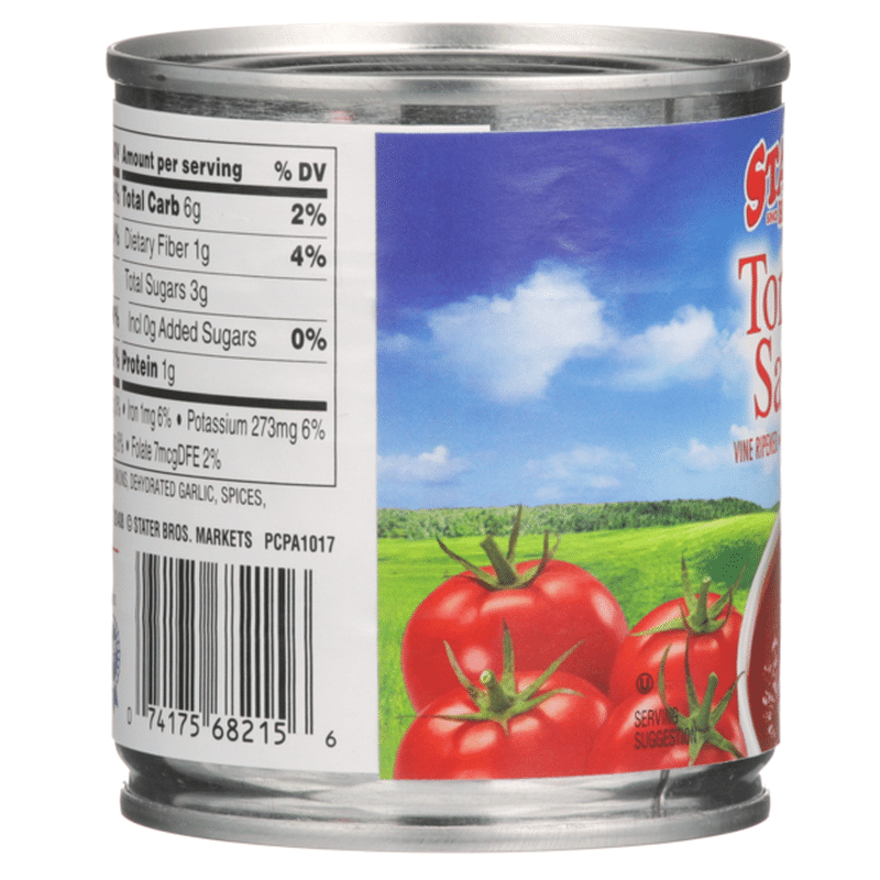 Stater Bros Tomato Sauce (8 oz) from Stater Bros. Instacart