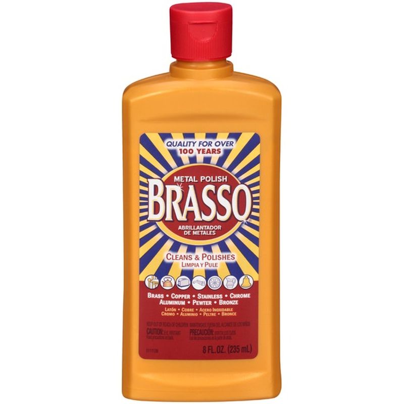 Brasso Metal Polish (8 oz) Instacart
