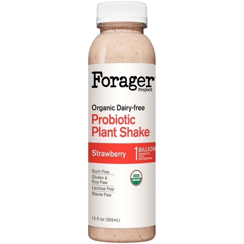 Forager Project Strawberry & Banana DairyFree Probiotic Smoothie (12 fl oz) from Rainbow