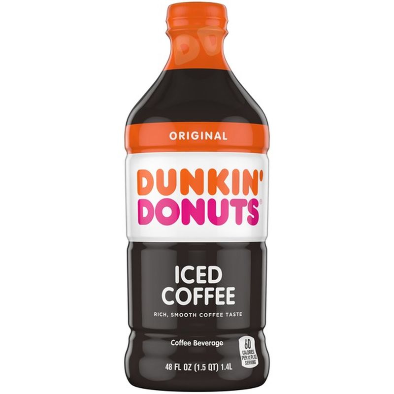 Dunkin' Donuts Original Iced Coffee (48 fl oz) Instacart