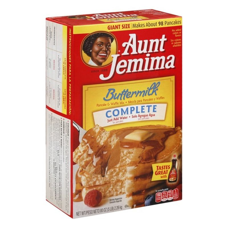 Aunt Jemima Complete Buttermilk Pancake Mix 80 Oz Instacart