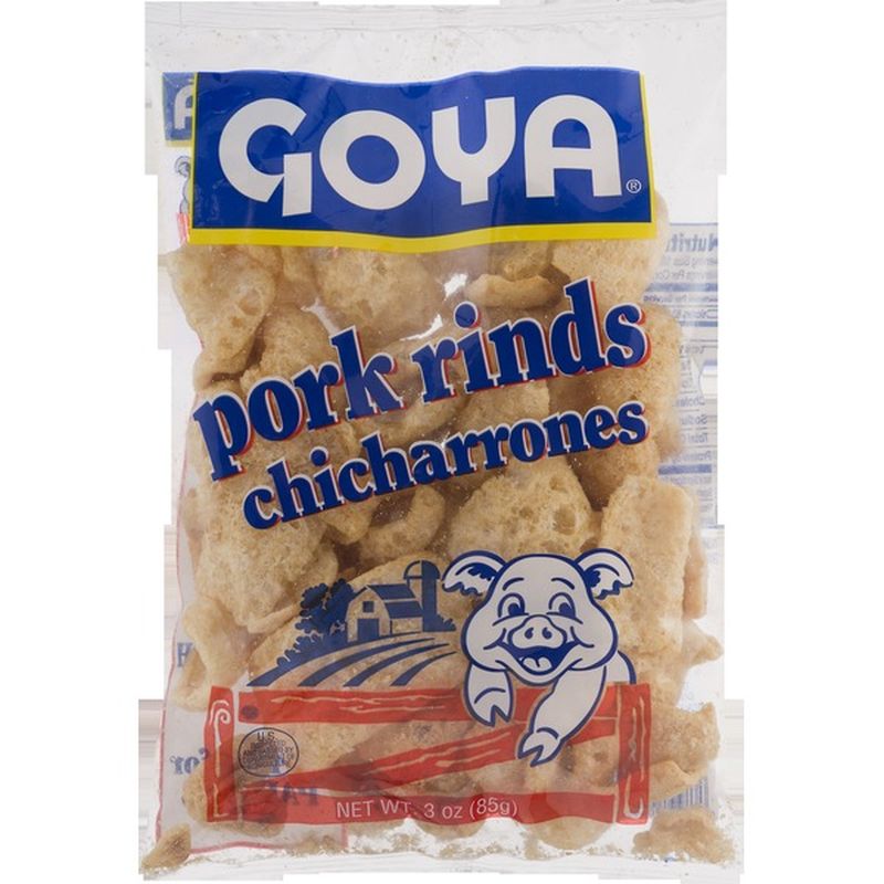 Goya Chicharrones Fried Pork Rinds Original 3 Oz Instacart