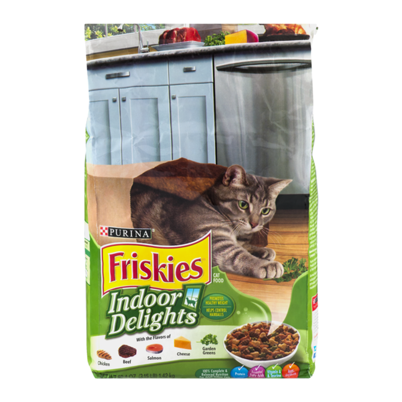 Friskies Indoor Delights Dry Cat Food (3.15 lb) from Stop & Shop