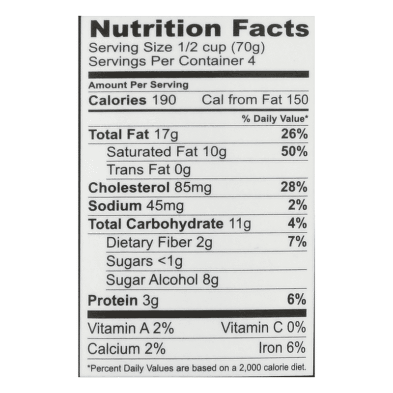 Enlightened Ice Cream, No Sugar Added, Keto Collection, Peanut Butter