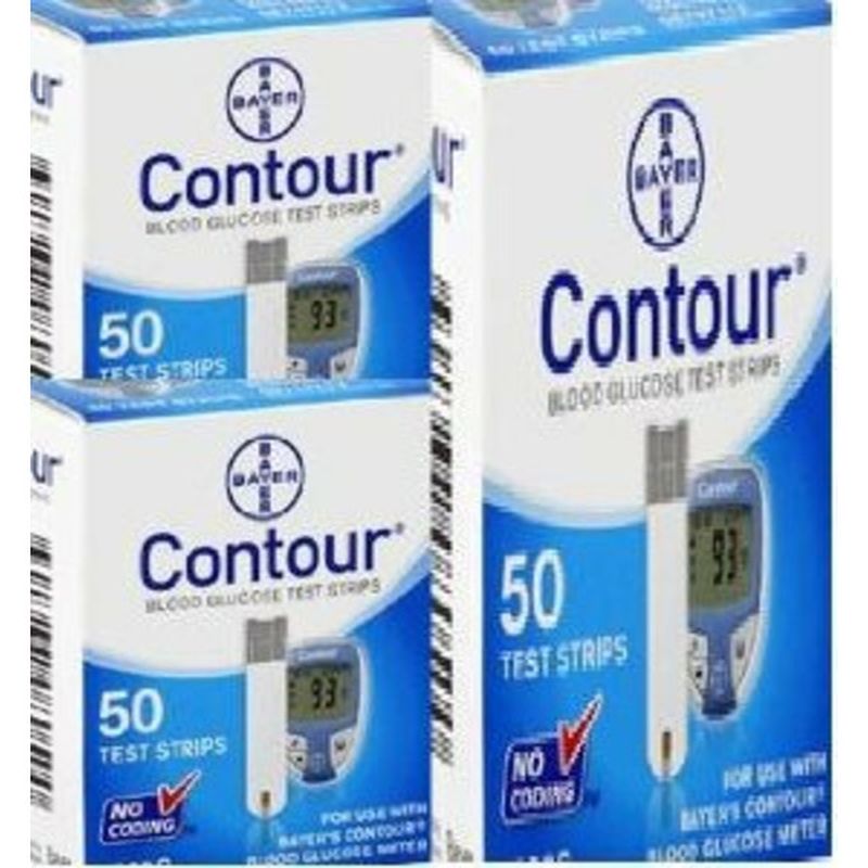 Bayer Contour Blood Glucose Test Strips