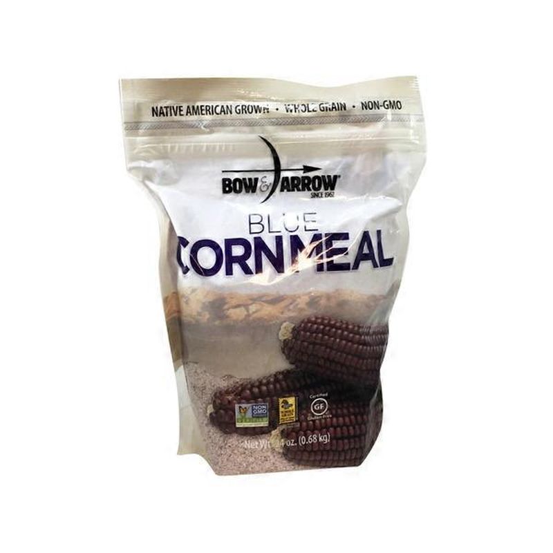 Bow & Arrow Blue Corn Meal (24 oz) Instacart