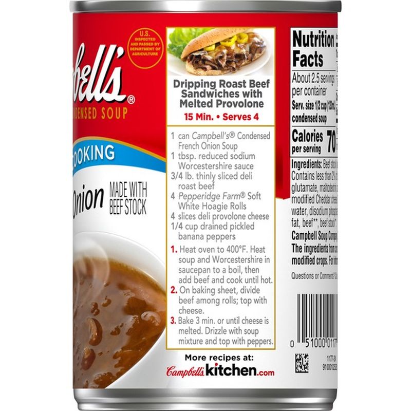 Campbell's® French Onion Soup (10.5 oz) - Instacart