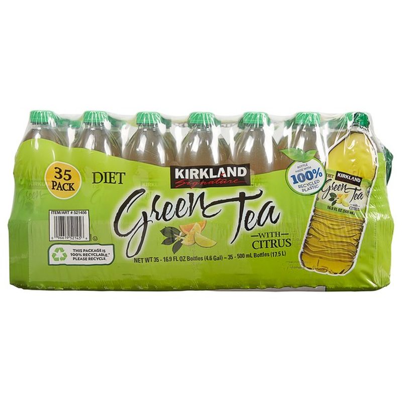 Kirkland Signature Diet Green Tea, 35 ct (16.9 fl oz) from