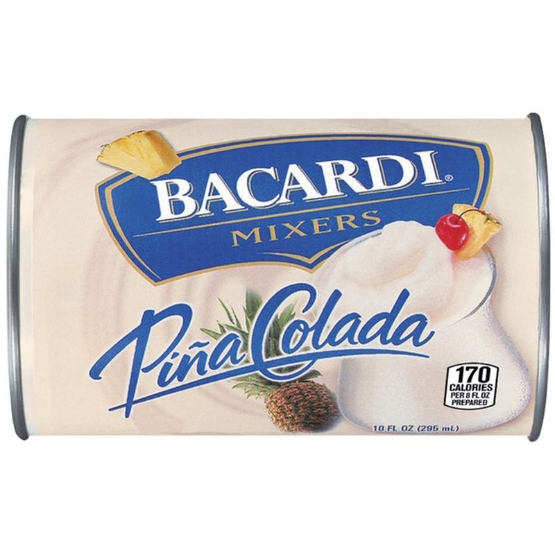 Bacardi Mixers Bacardi Mixer Pina Colada Can (10 fl oz) Delivery or