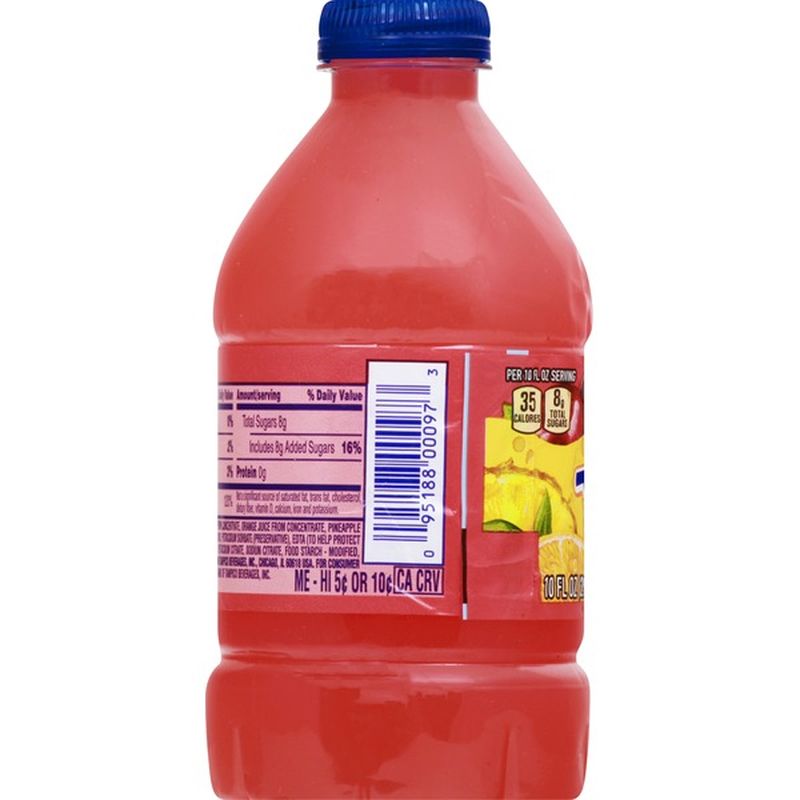 Tampico Tropical Punch (10 Oz) - Instacart