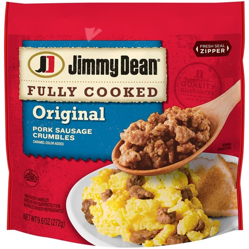 Jimmy Dean Fully Cooked Original Sausage Crumbles (9.6 oz) from