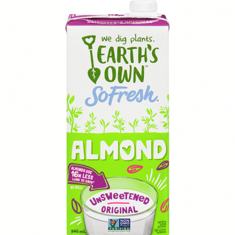 Earth's Own Unsweetened Almond Beverage