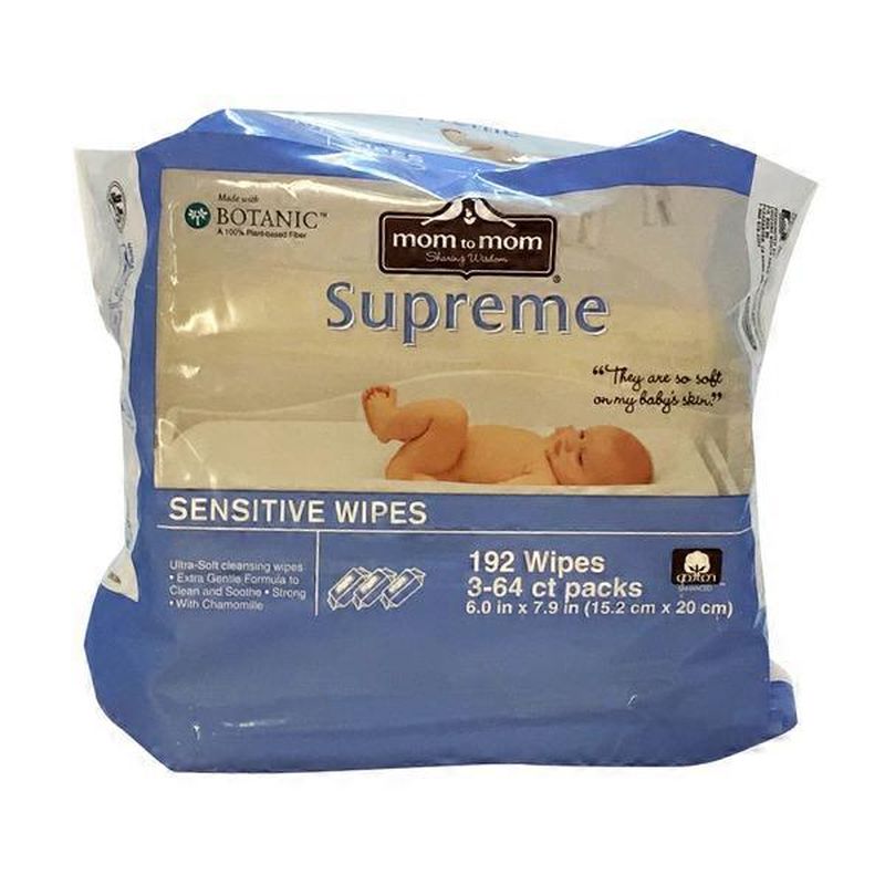 signature care baby wipes
