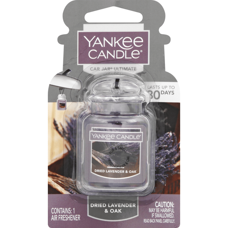 Yankee Candle Air Freshener, Dried Lavender & Oak (1 each) - Instacart