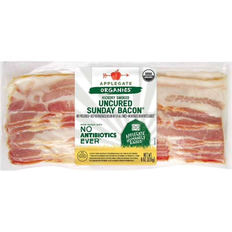 Applegate Organic Sunday Bacon (8 oz) Instacart