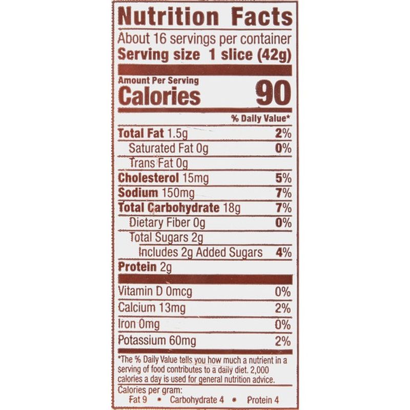 Canyon Bakehouse Gluten Free Heritage Style Honey White Bread (1.5 lb