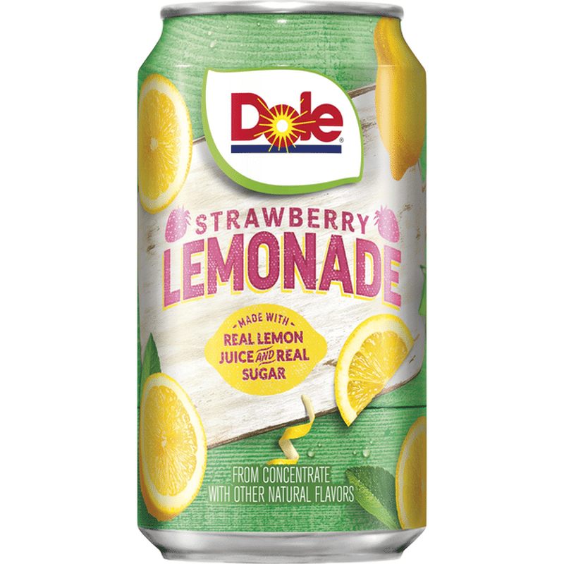 Dole Strawberry Lemonade Juice Drink (12 Fl Oz) - Instacart