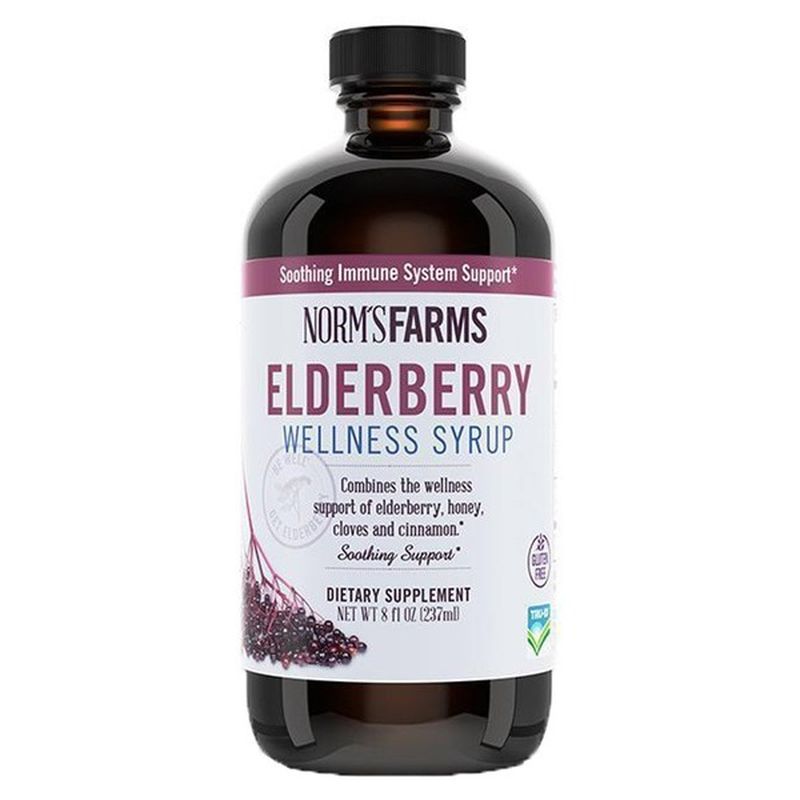 Norm's Farms Elderberry Wellness Soothing Relief Dietary Supplement