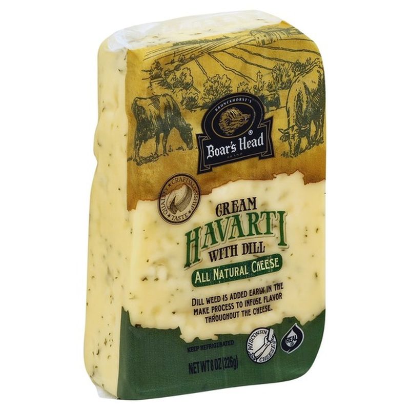 Boar's Head Cheese, Havarti, Cream, With Dill (8 Oz) From Ralphs 