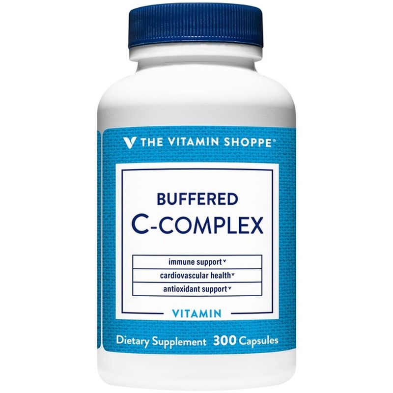 The Vitamin Shoppe Buffered C Complex 300 Capsules 300 Ct Instacart 6005