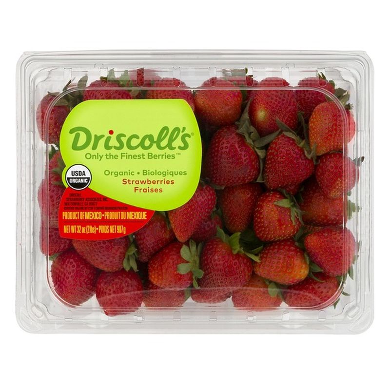 Package Organic Strawberries