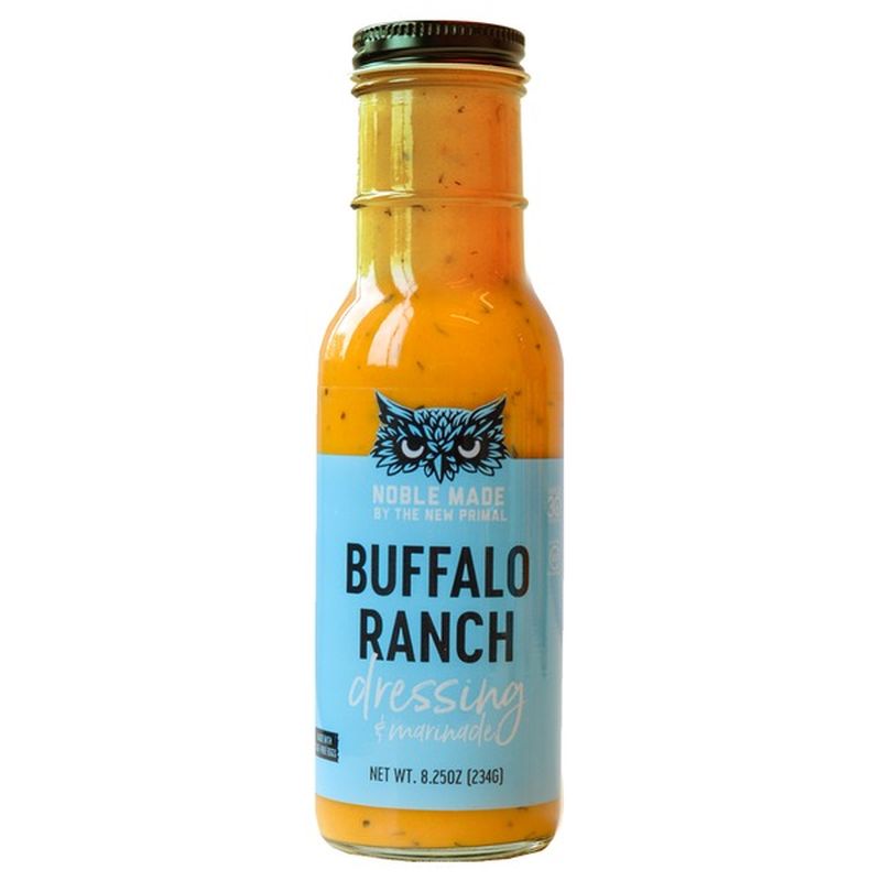 Noble Made by The New Primal Buffalo Ranch Dressing & Marinade (8.25 fl