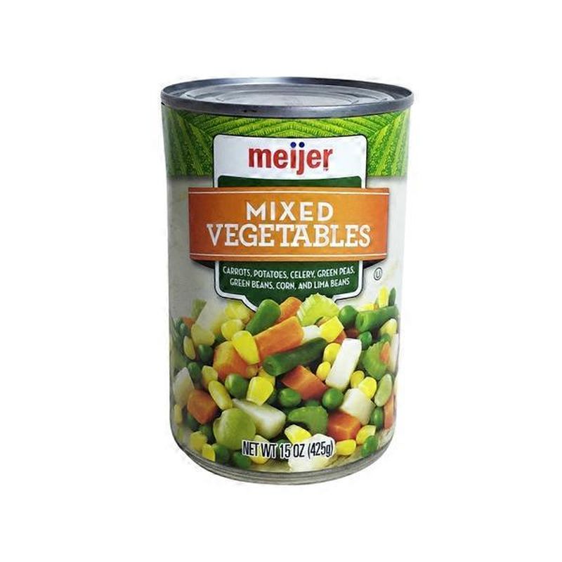 Meijer Mixed Vegetables Carrots, Potatoes, Celery, Green Peas, Green