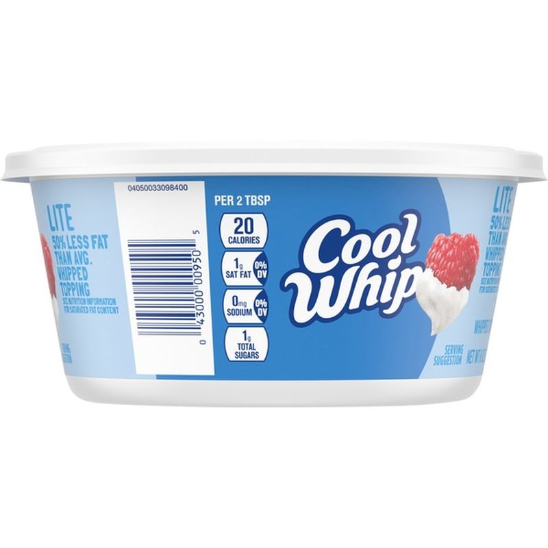 Cool Whip Lite Whipped Topping (8 oz) from Walmart - Instacart