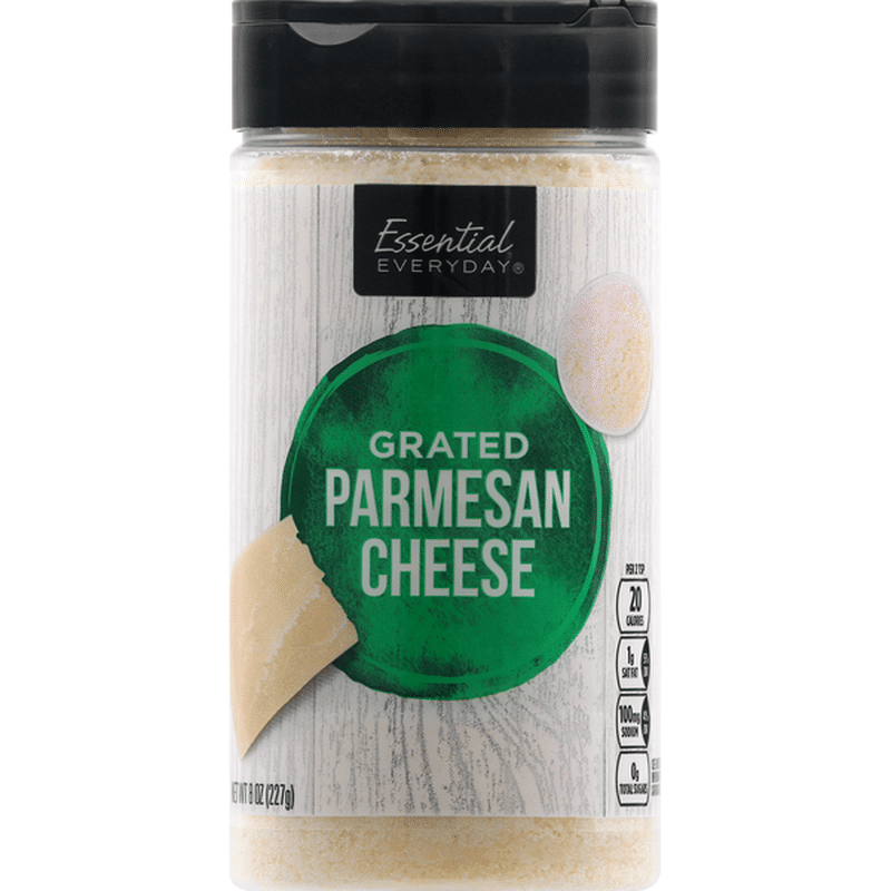 Essential Everyday Cheese, Parmesan, Grated (8 oz) Instacart