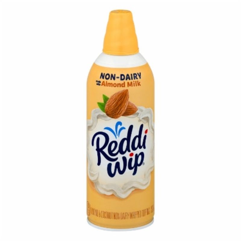 Reddi Wip Non Dairy Almond Whipped Cream Oz Delivery Or Pickup Near Me Instacart