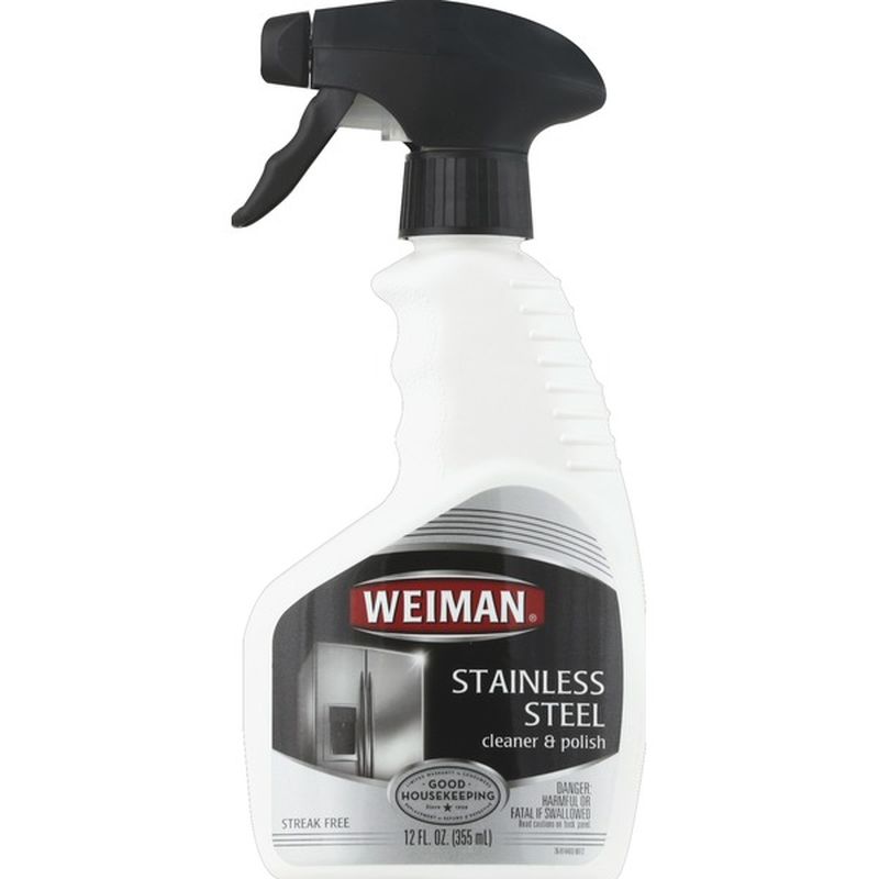 weiman stainless steel cleaner damage
