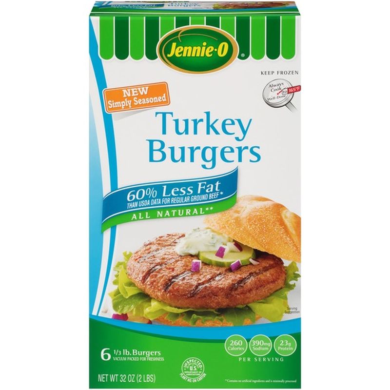 Jennie-O 1/3 lb. Turkey Burgers (32 oz) from Safeway - Instacart