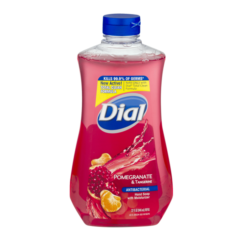 Dial Liquid Hand Soap Antibacterial Pomegranate & Tangerine with
