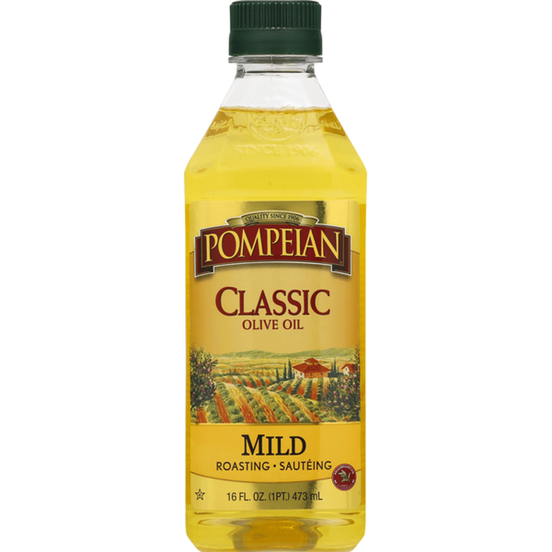 Pompeian Classic Olive Oil (16 fl oz) - Instacart