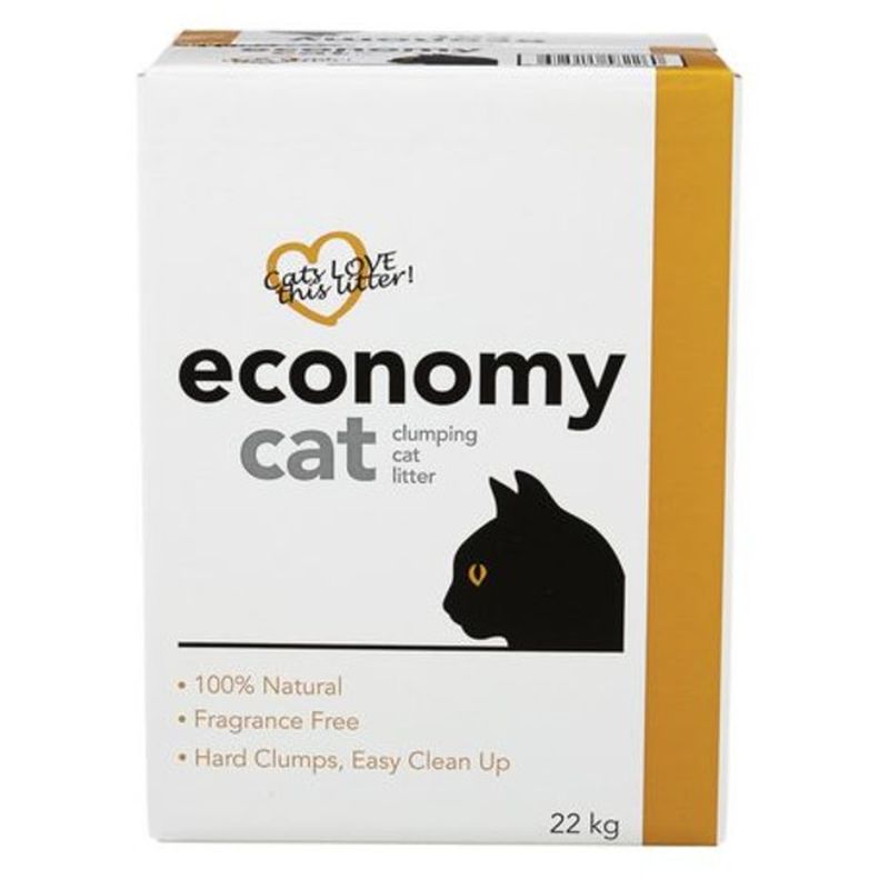 Economy Cat Clumping Cat Litter (22 kg) Instacart