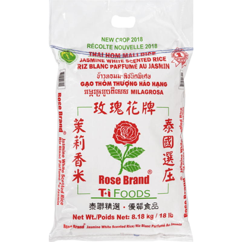 Rose Jasmine White Scented Rice (8180 g) Instacart